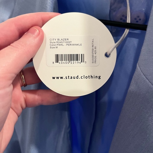 STAUD Periwinkle City Blazer - Picture 5 of 17